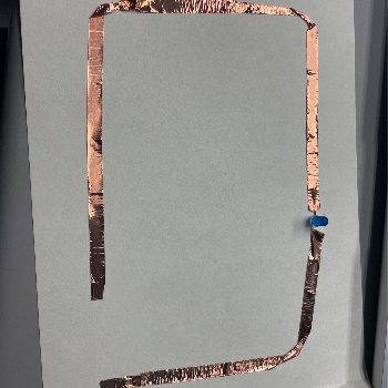 First iteration of the circuit but it did not work this made me take the entire thing apart and restart from the beginning.